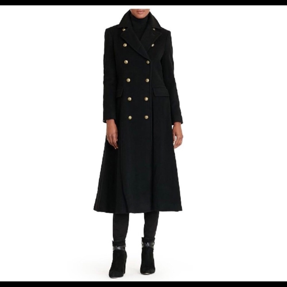 Ralph Lauren double breasted military coat